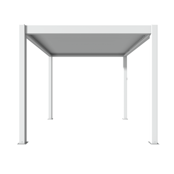 White pergola