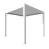 White pergola
