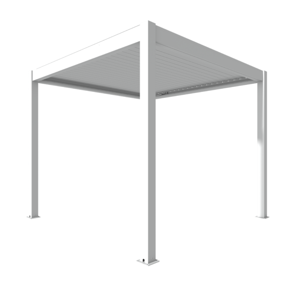 White pergola