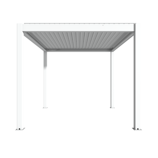 White pergola