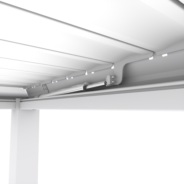 White pergola