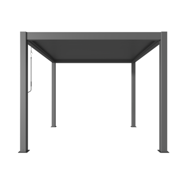 Grey pergola