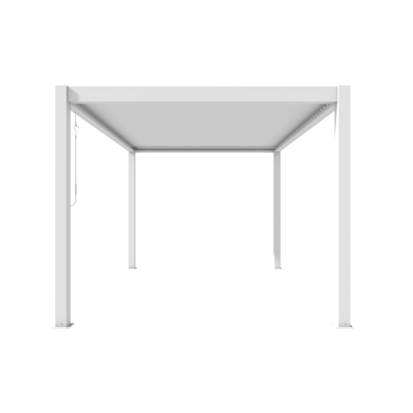 White pergola