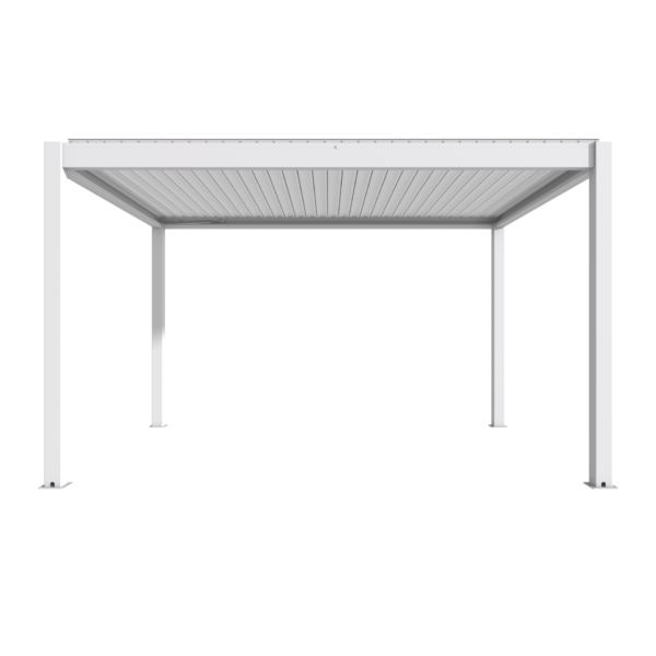 White pergola