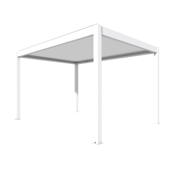 White pergola