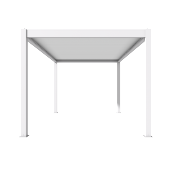 White pergola