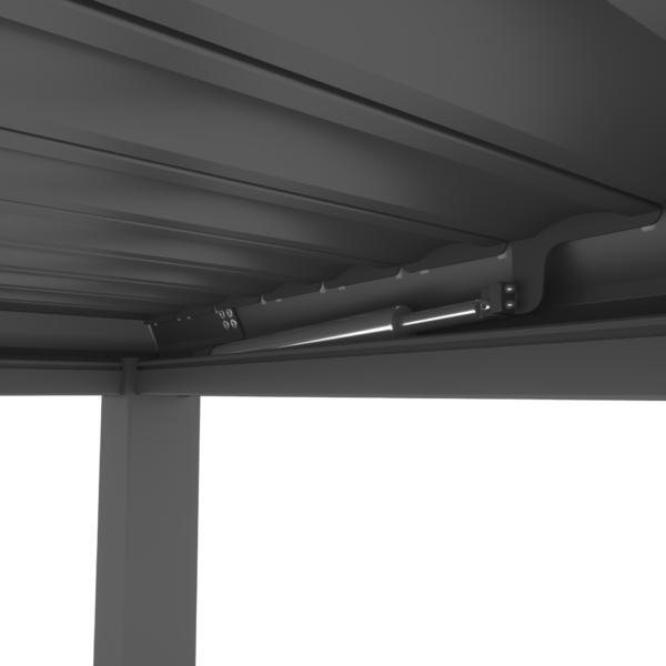 Grey pergola