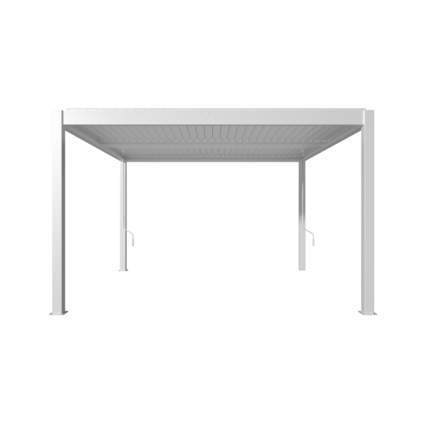 White pergola