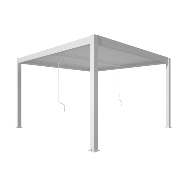 White pergola