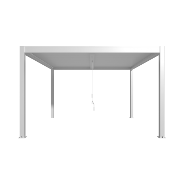 White pergola