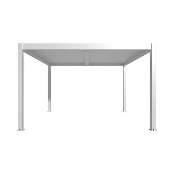 White pergola