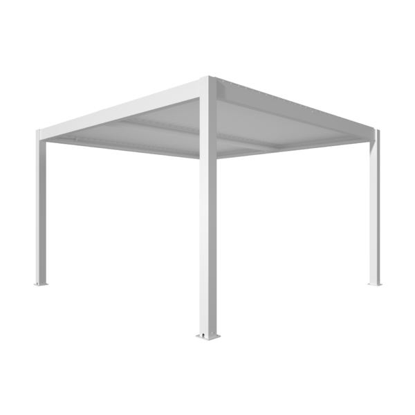 White pergola