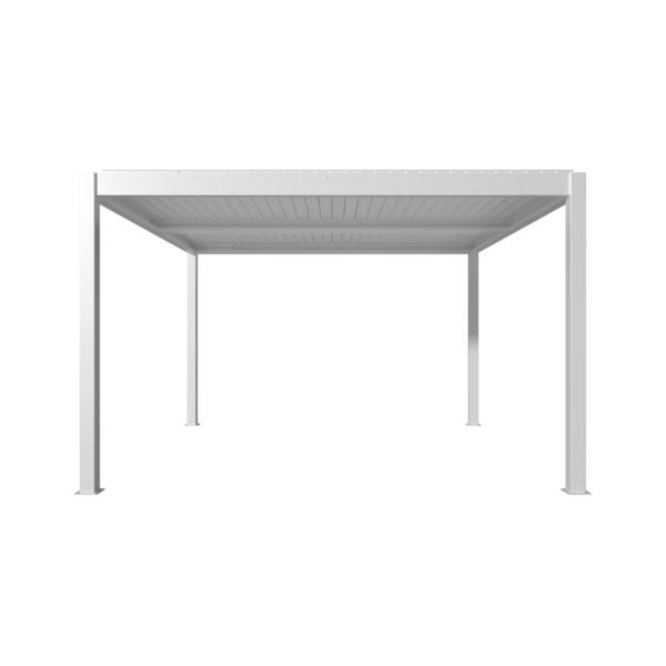 White pergola