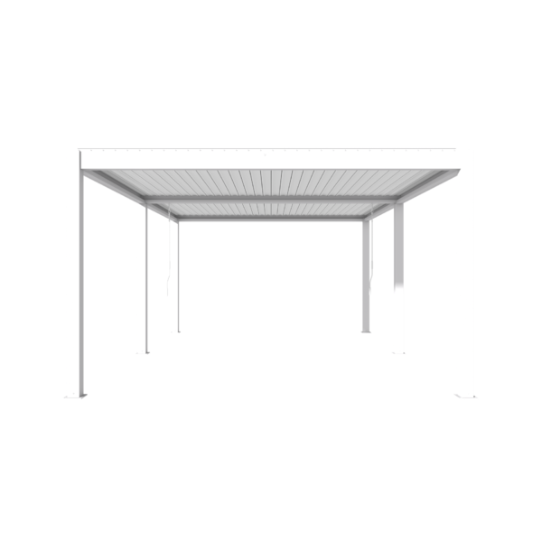 White pergola