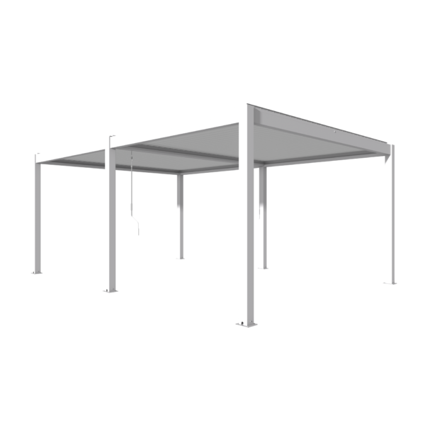 White pergola