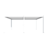 White pergola