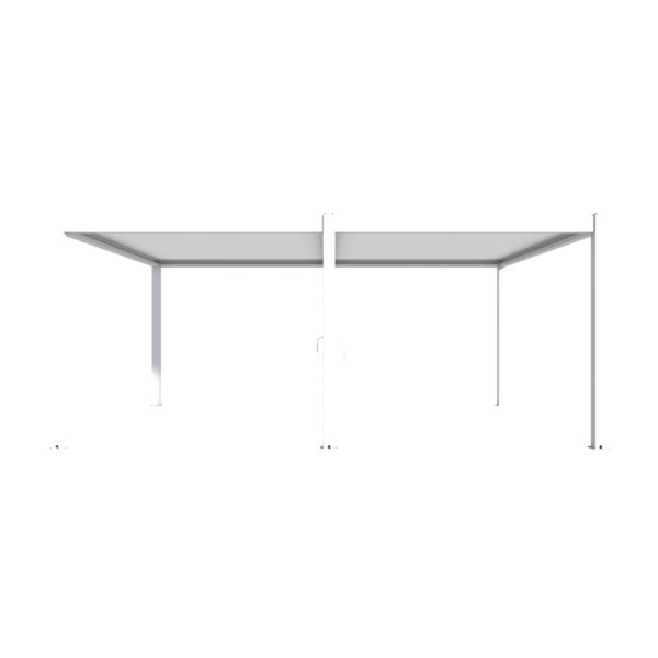 White pergola
