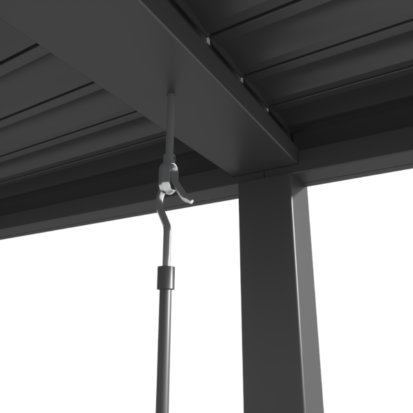 Grey pergola