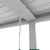 White pergola