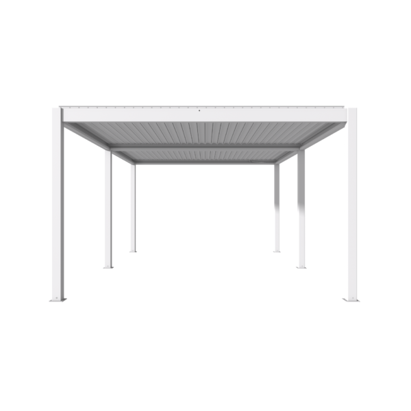 White pergola