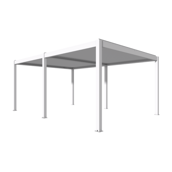 White pergola