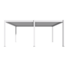 White pergola
