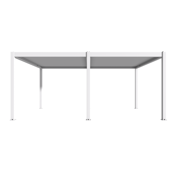 White pergola