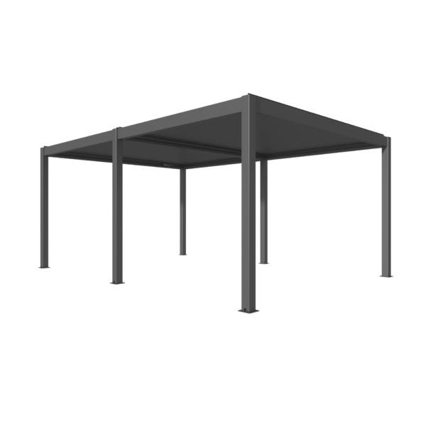Grey pergola