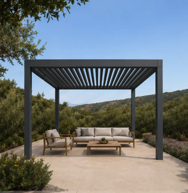 SKY Pergola 3x4 Anthrazit