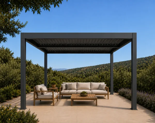 SKY Pergola 4x4 Anthrazit